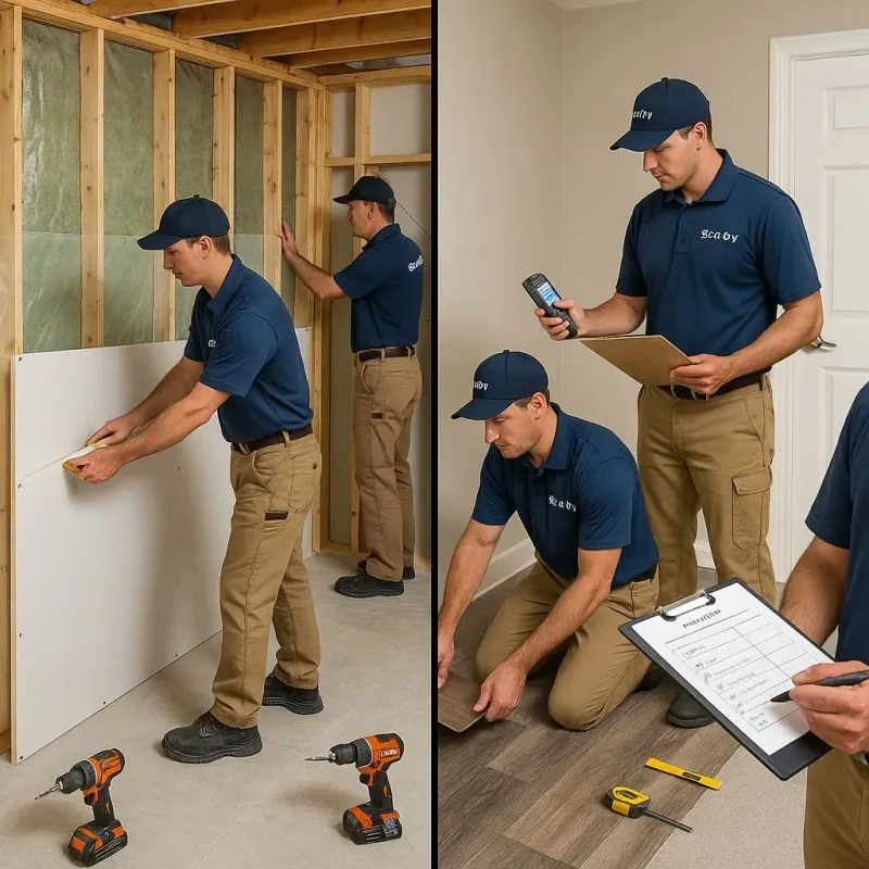 Repairs and Reconstruction process in Linwood, NJ